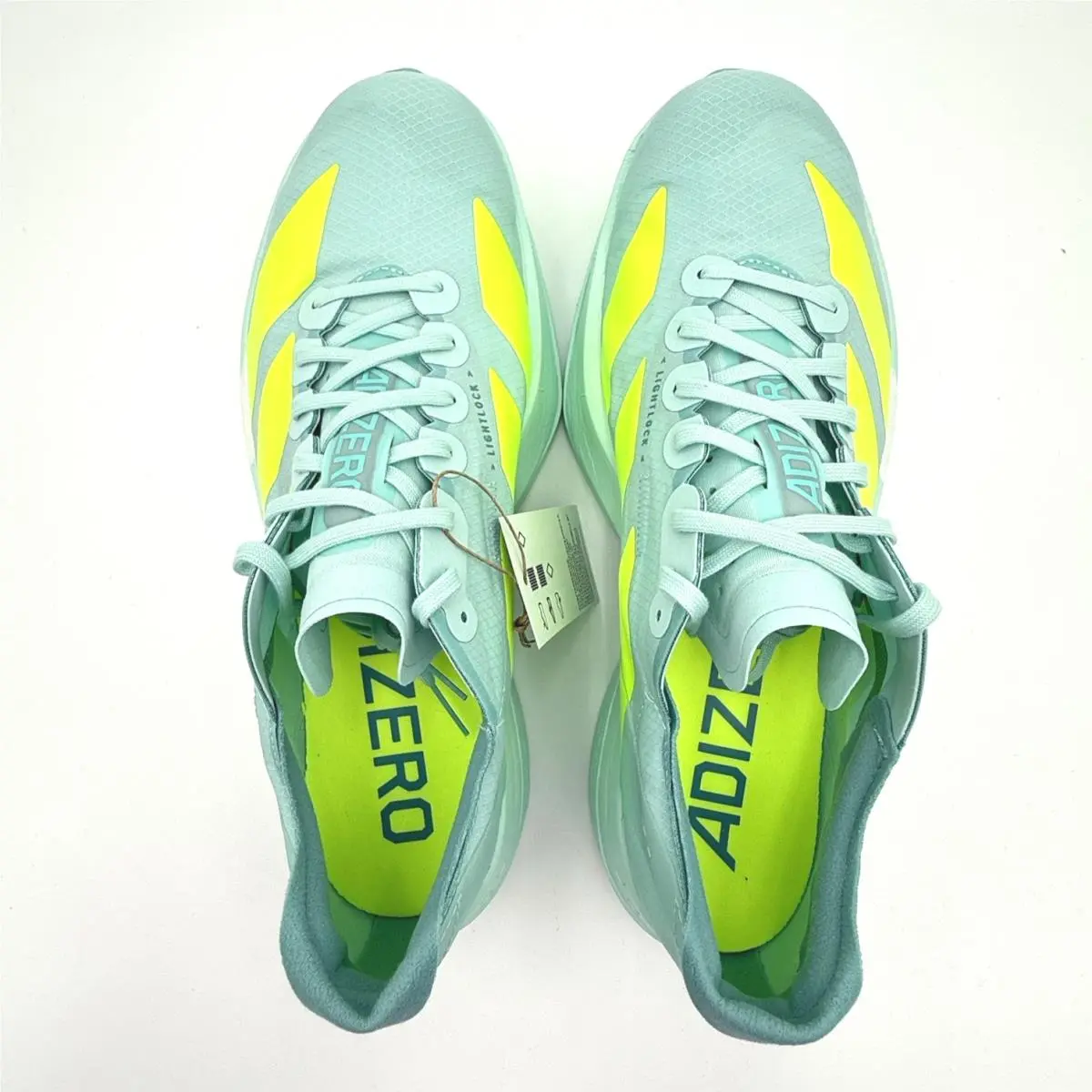 Adidas shoes - adidas Adizero - Adizero - JR1243 - Blue, Manufacturer: Semi Flash Aqua/Lucid Lemon/Mint Ton 14