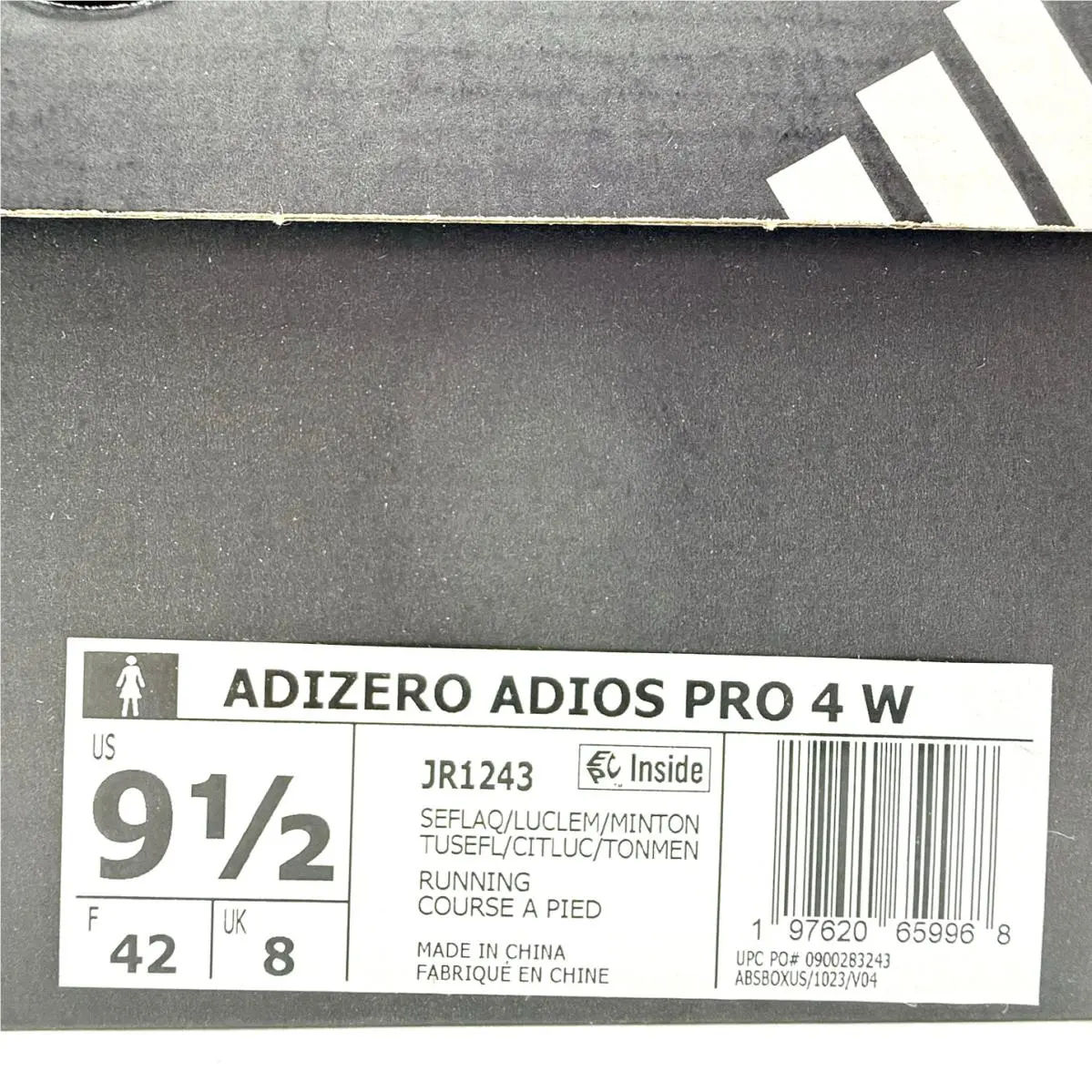 Adidas shoes - adidas Adizero - Adizero - JR1243 - Blue, Manufacturer: Semi Flash Aqua/Lucid Lemon/Mint Ton 16