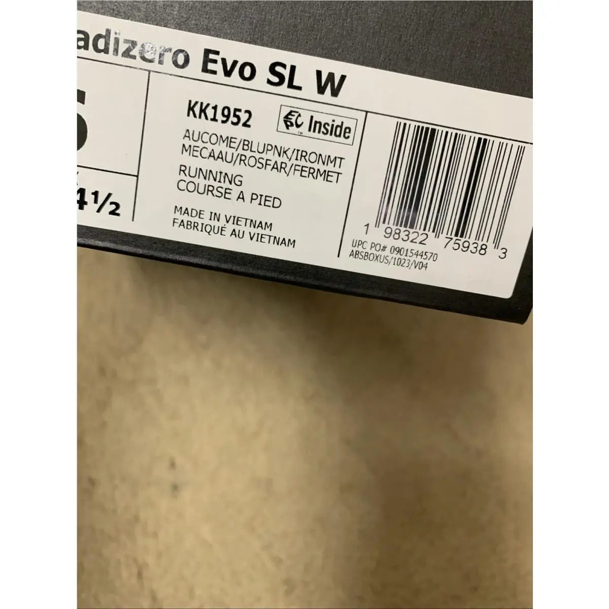 Adidas shoes - adidas Adizero Evo SL - Adizero Evo - KK1952 - Brown 12