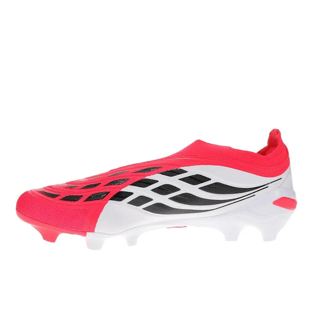 Adidas shoes - adidas Predator League Laceless Firm Ground Soccer Cleats - JS2997 - Red, White 9