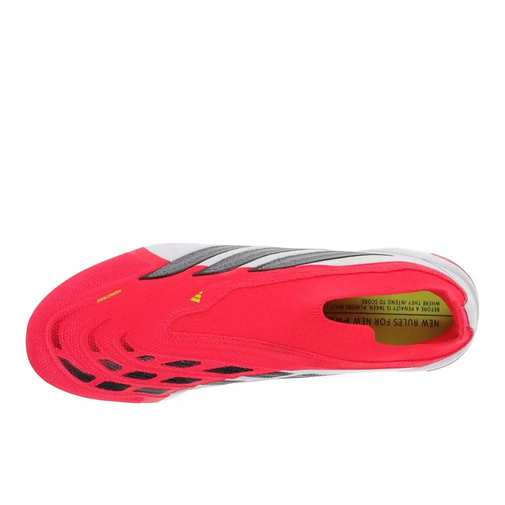 Adidas shoes - adidas Predator League Laceless Firm Ground Soccer Cleats - JS2997 - Red, White 10