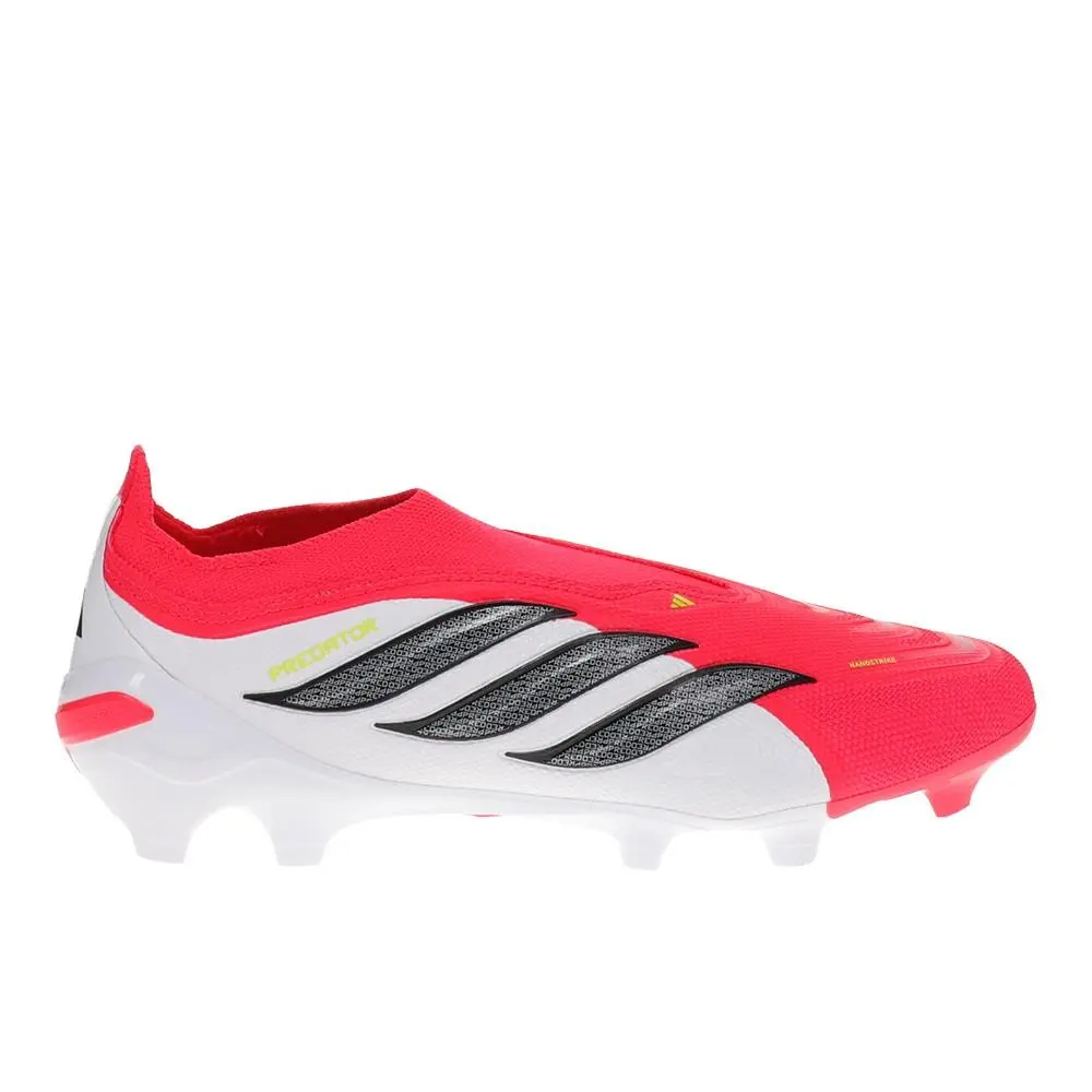 Adidas shoes - adidas Predator League Laceless Firm Ground Soccer Cleats - JS2997 - Red, White 7
