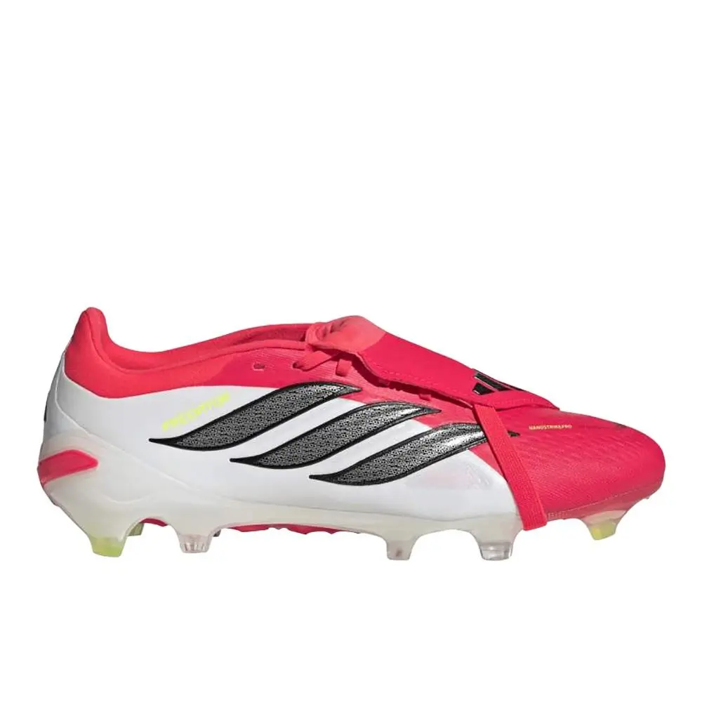 Adidas Predator Pro Foldover Tongue Firm Ground Soccer Cleats Mens Red White Sn