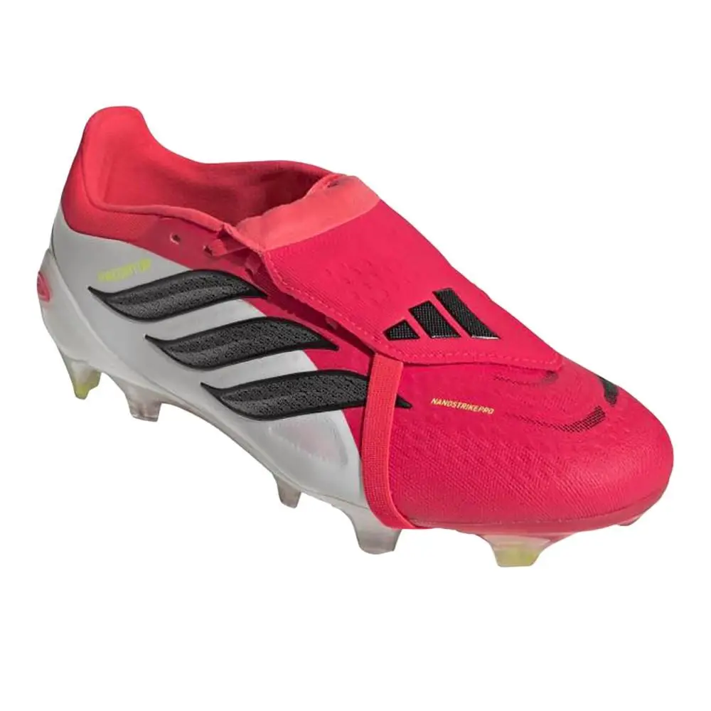 Adidas shoes - adidas Predator Pro FoldOver Tongue Firm Ground Soccer Cleats - JS0950 - Red, White 0