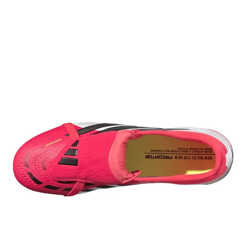Adidas shoes - adidas Predator Pro FoldOver Tongue Firm Ground Soccer Cleats - JS0950 - Red, White 2