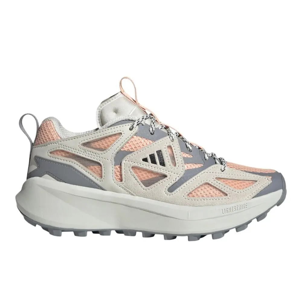 Adidas Kantai Trail Running Womens Off White Pink Sneakers Athletic Shoes JH68