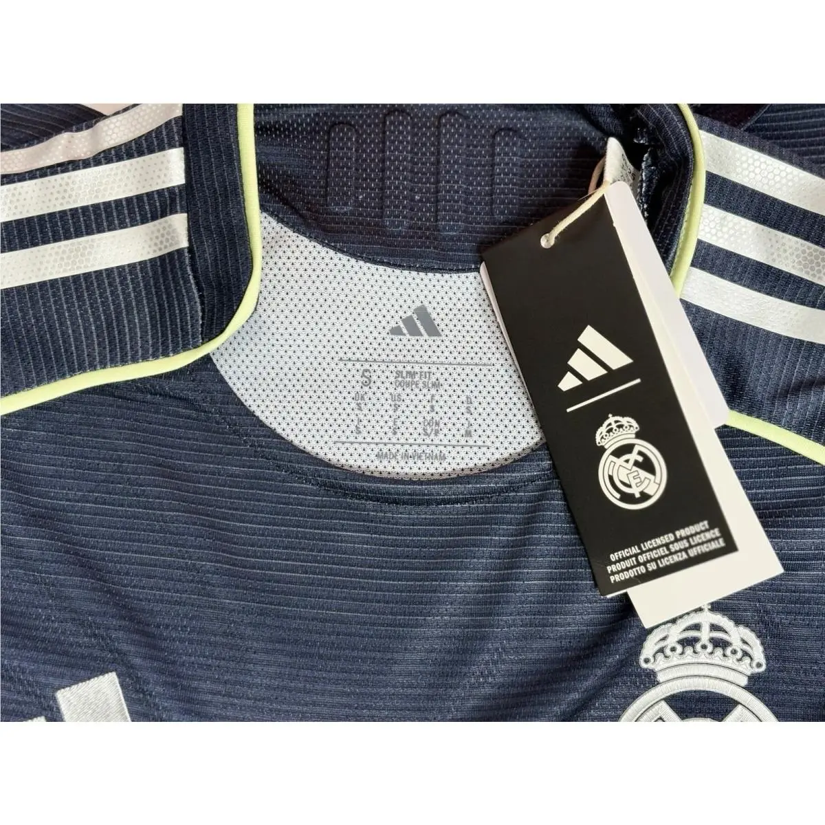 Adidas clothing - Real Madrid Authentic Jersey - Real Madrid Authentic Jersey - JP4155 JP3956 - Blue 10