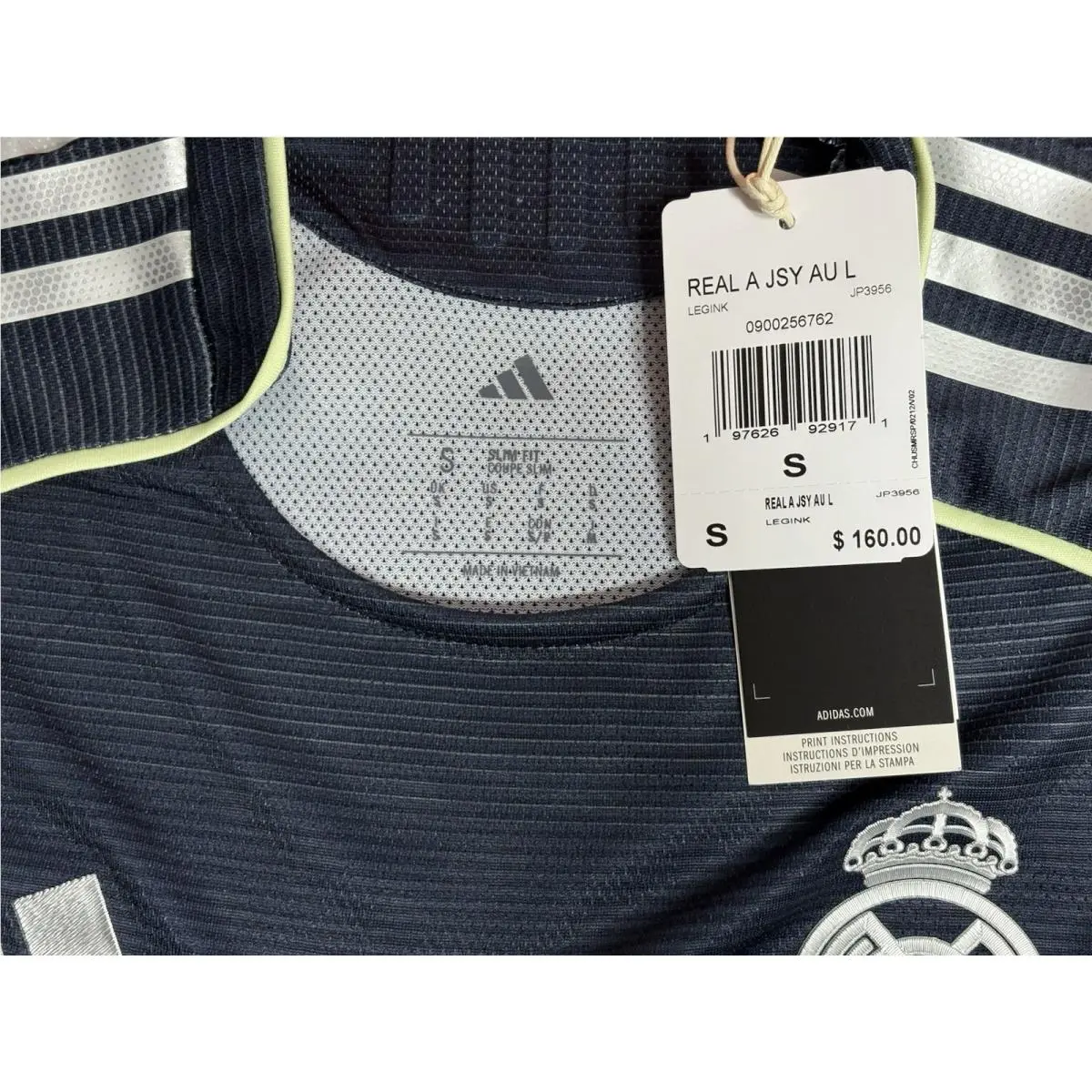 Adidas clothing - Real Madrid Authentic Jersey - Real Madrid Authentic Jersey - JP4155 JP3956 - Blue 11