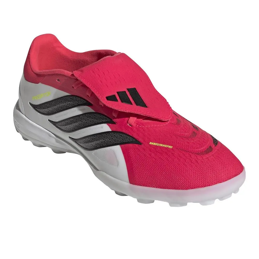 Adidas shoes - adidas Predator Pro FoldOver Tongue Turf Soccer Cleats - JR7866 - Red, White 8