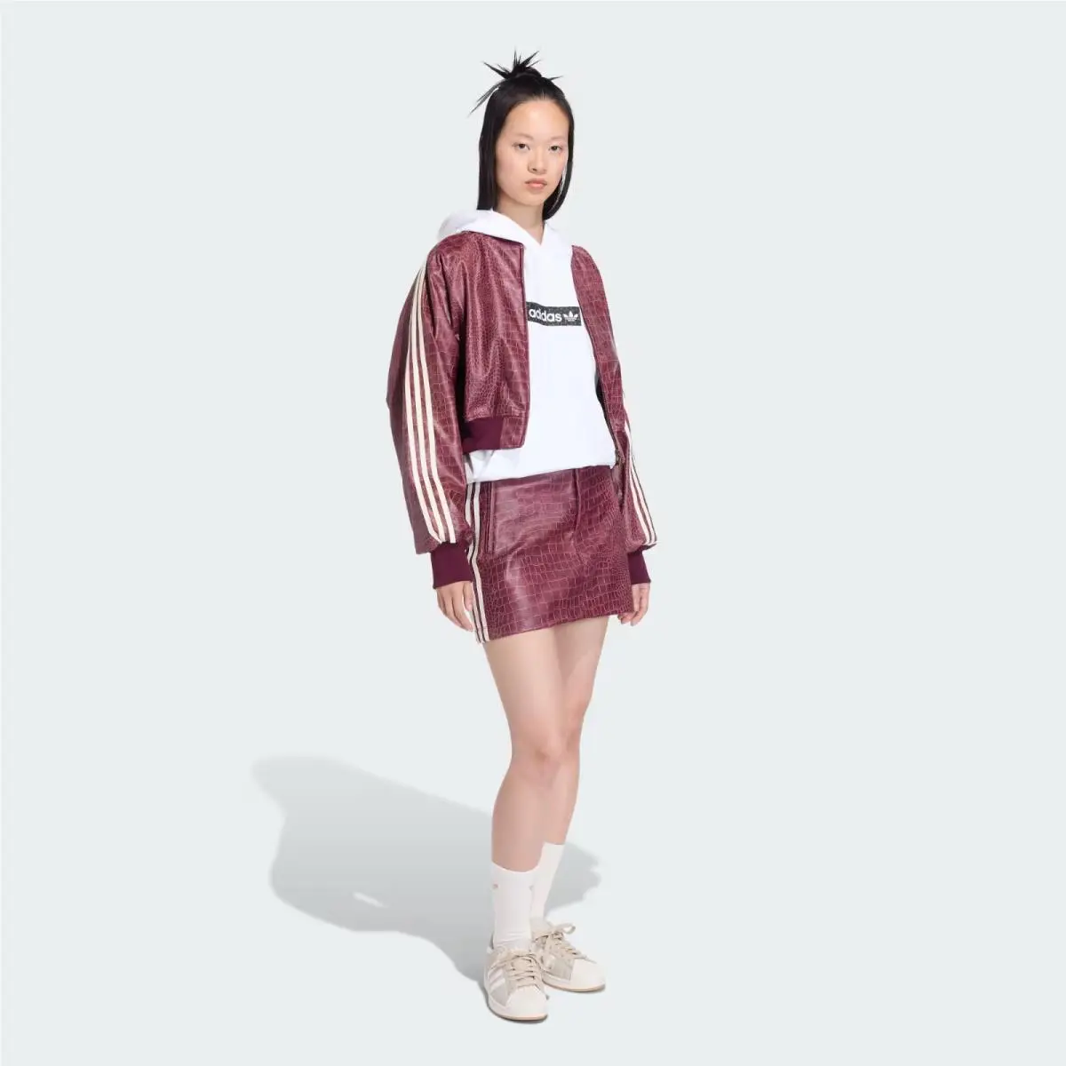Adidas clothing - KD8785 - KD8785 - Maroon 10