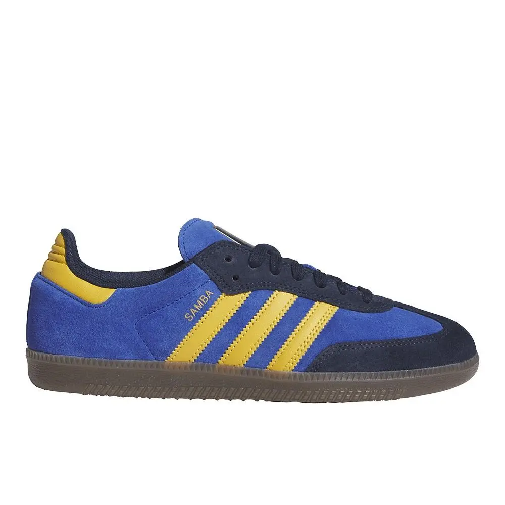 Adidas Samba Adv Skate Mens Blue Sneakers Athletic Shoes HQ9283