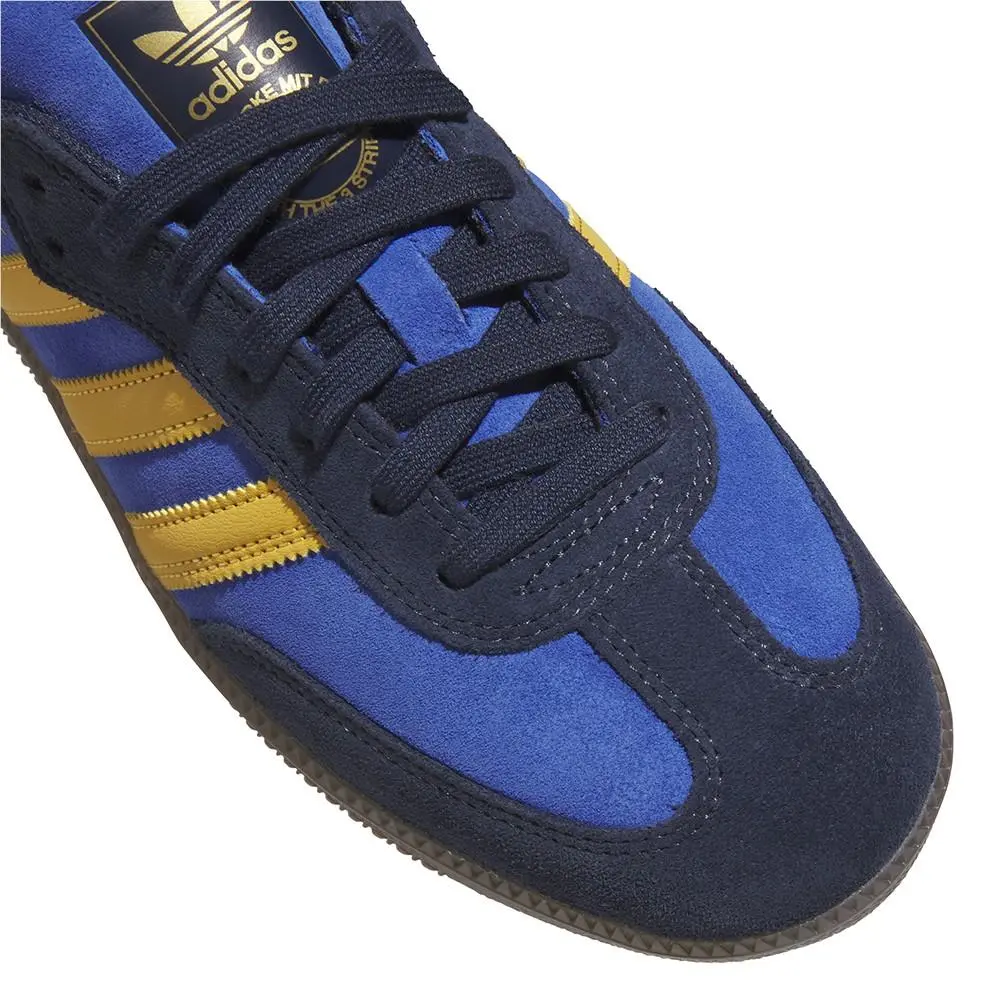 Adidas shoes - adidas Samba Adv Skate - Samba Adv Skate - HQ9283 - Blue 4