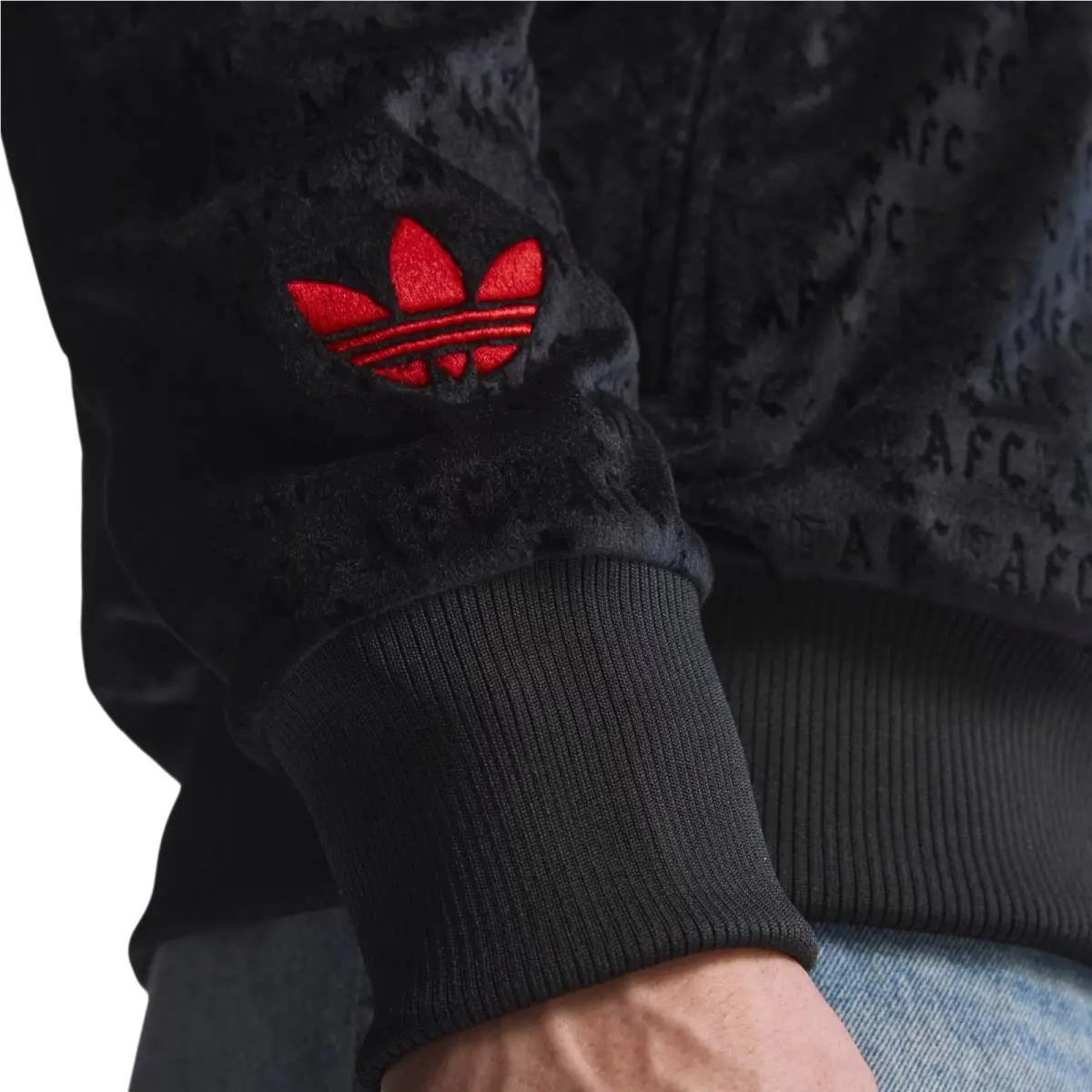 Adidas clothing - Aresenal FC Faces + Places Track Top - Black 12