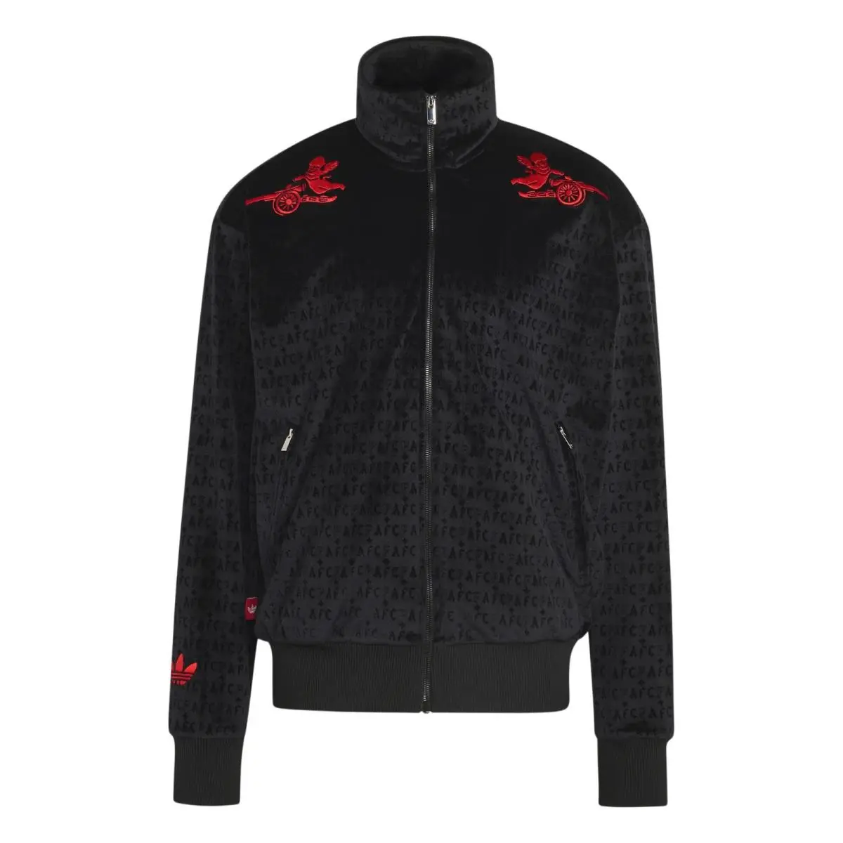 Adidas clothing - Aresenal FC Faces + Places Track Top - Black 6