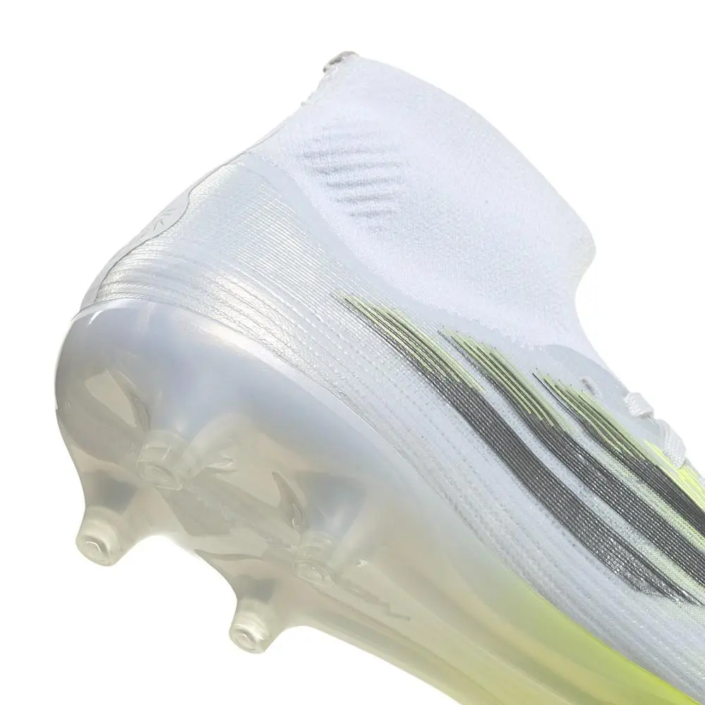 Adidas shoes - adidas F50 Sparkfusion Pro Mid Cut FirmArtificial Ground Soccer C - JR8954 - White 4