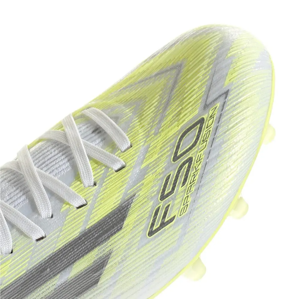 Adidas shoes - adidas F50 Sparkfusion Pro Mid Cut FirmArtificial Ground Soccer C - JR8954 - White 13