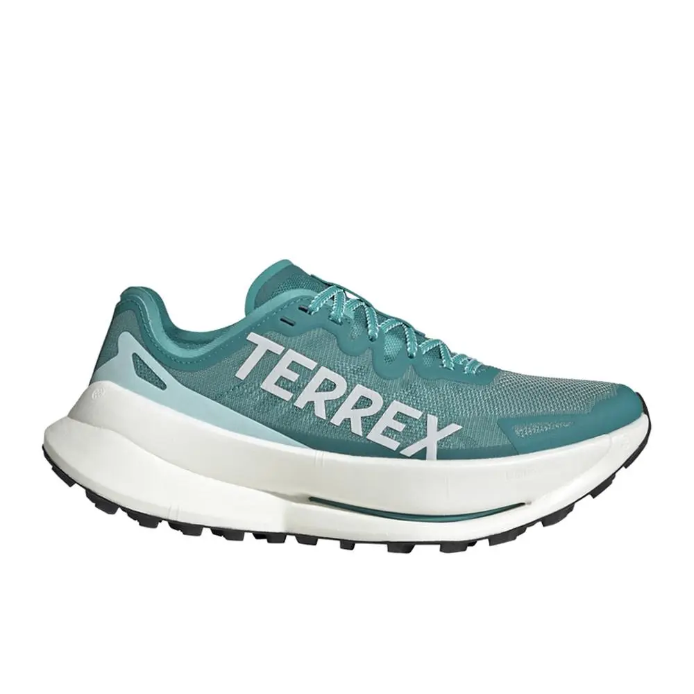 Adidas Terrex Agravic Speed Ultra Trail Running Womens Green Sneakers Athletic