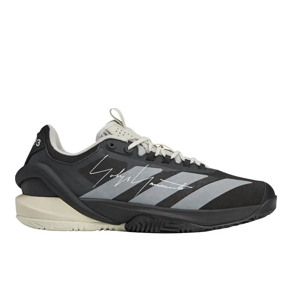 Adidas Adizero Cybersonic 2 Y3 Tennis Mens Black Sneakers Athletic Shoes JR4348