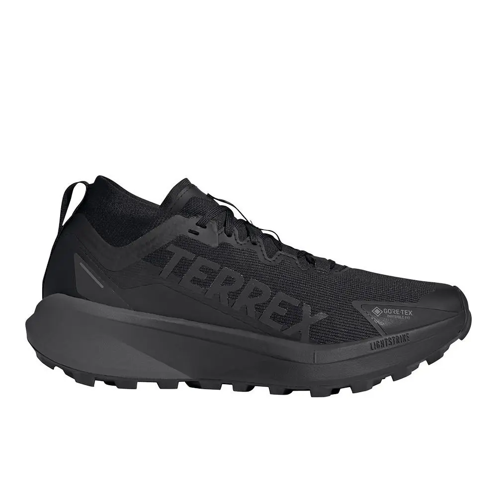 Adidas Terrex Agravic Gtx Trail Running Mens Black Sneakers Athletic Shoes JR52