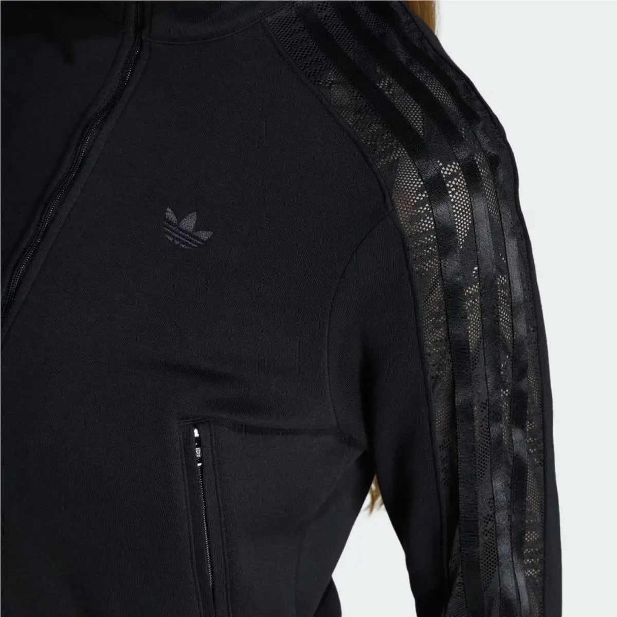 Adidas clothing - adidas Firebird - Firebird - KC8149 - Black 1