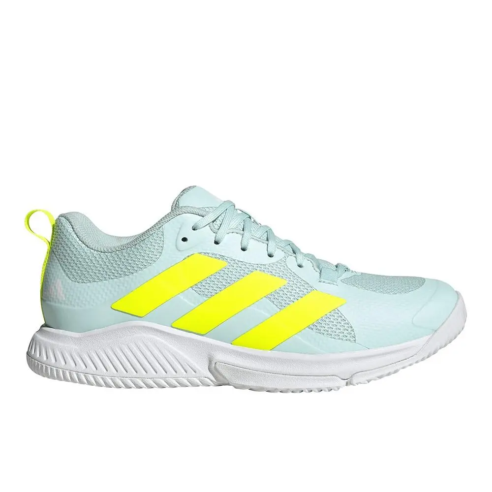 Adidas shoes - adidas Court Team Bounce 2.0 Volleyball - JR9571 - Blue, Yellow 7