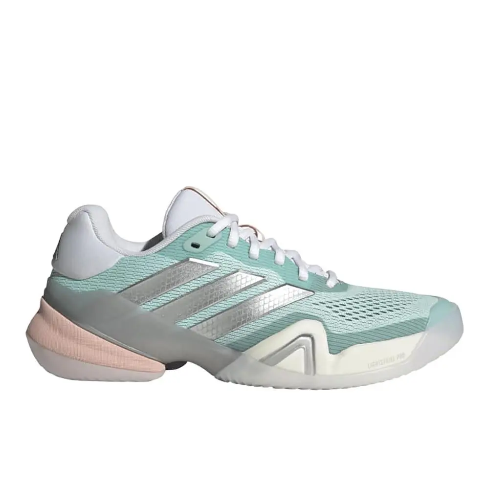 Barricade 14 Tennis Womens Green Sneakers Athletic Shoes JR1766 8.5 by Adidas