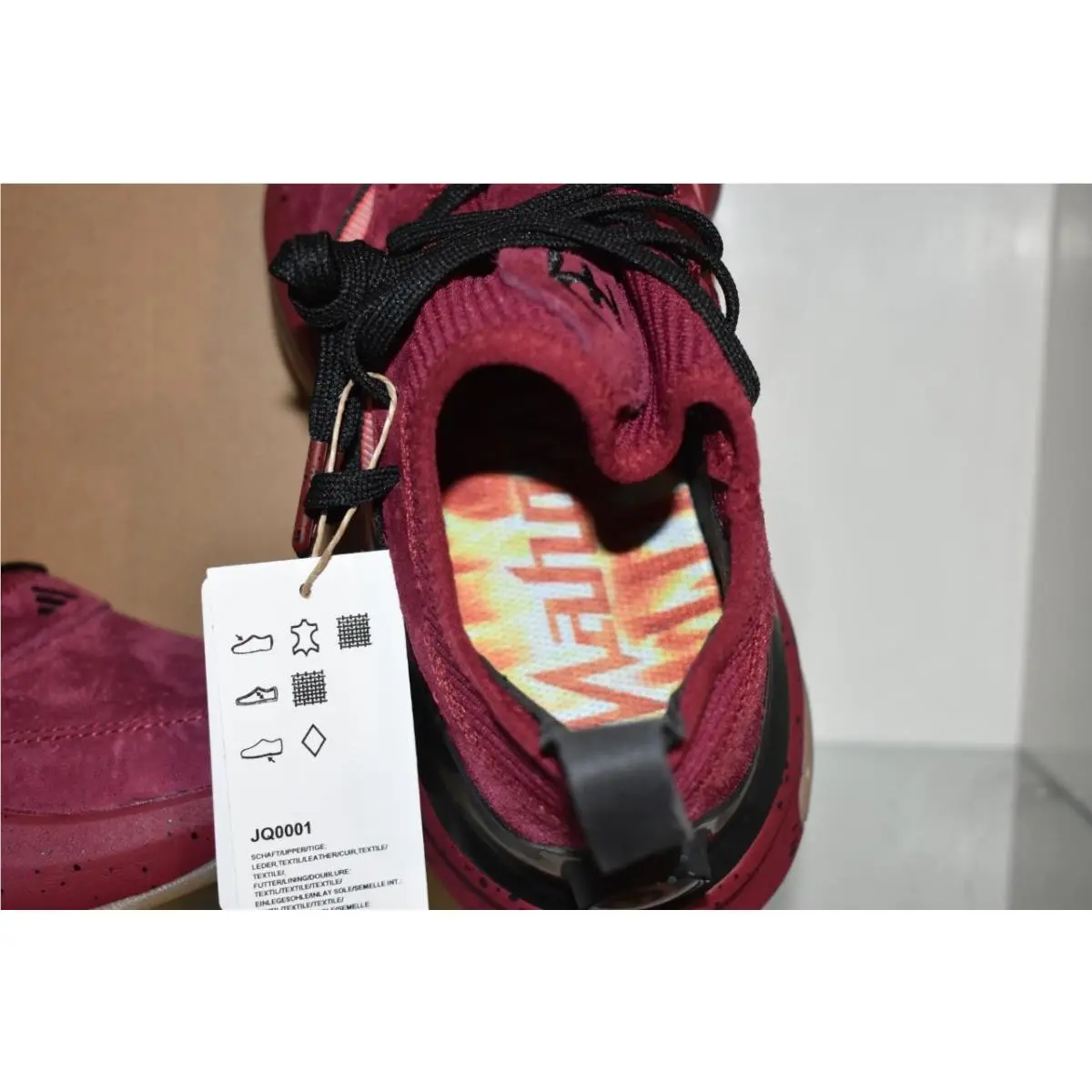 Adidas shoes - Adidas Mahomes 2 Impact FLX Shoes - JQ0001 - Maroon 5