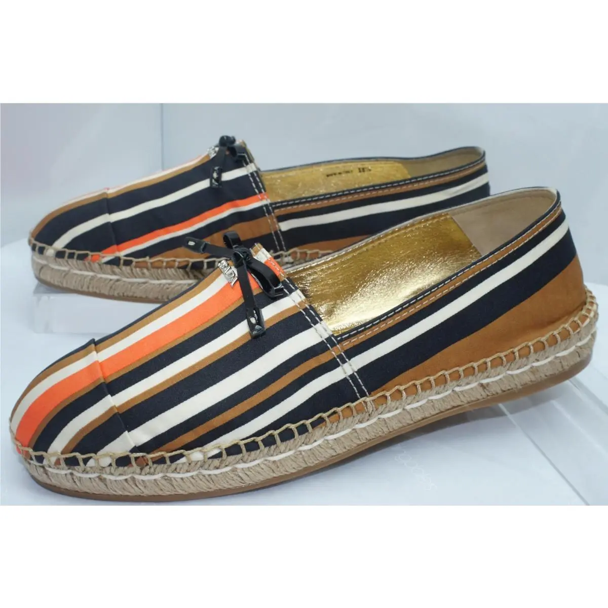 Prada Women`s Shoes Flats Size 39 Espadrilles Calzature Donna