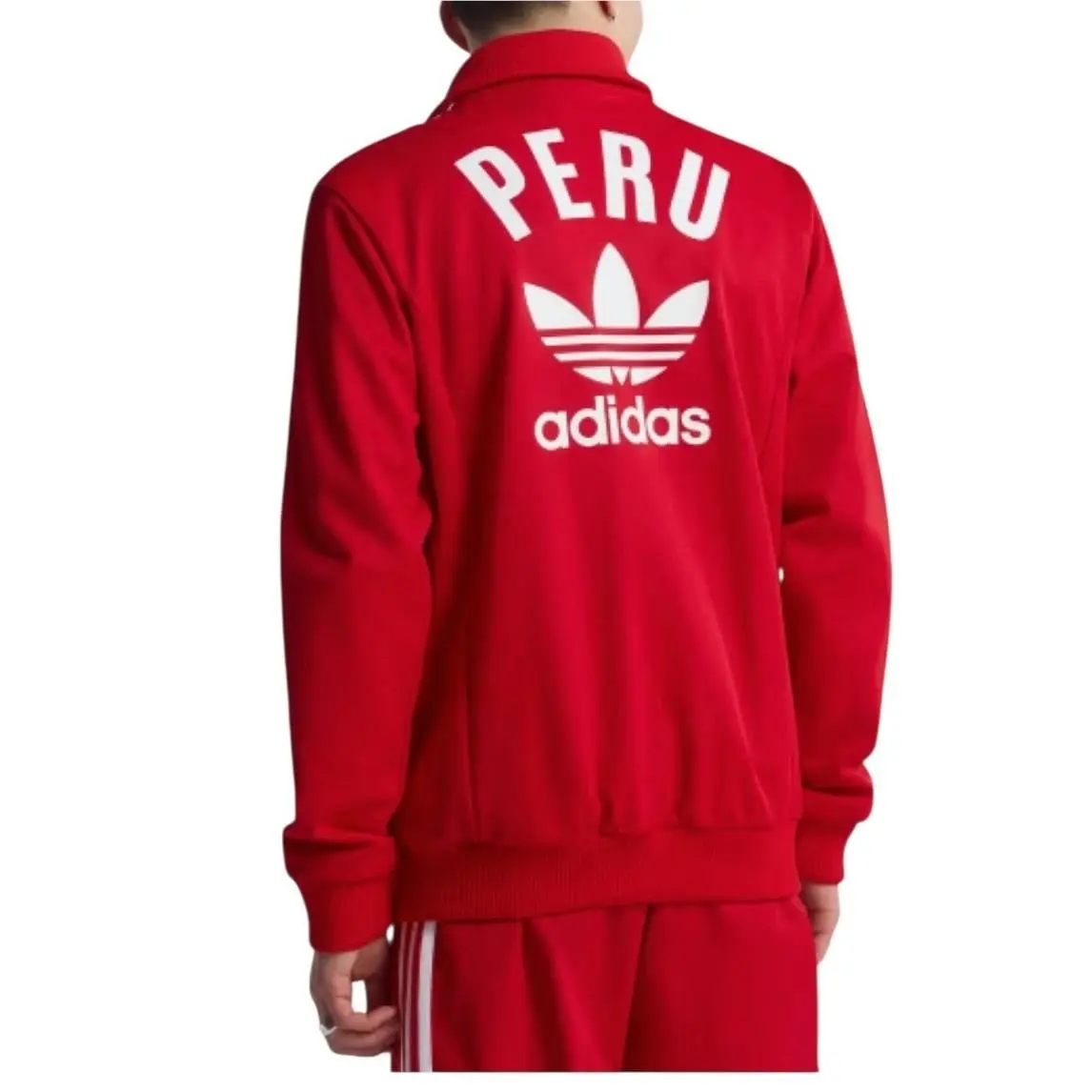 Adidas clothing - PERU Track Top - PERU Track Top - JM7309 - Red (UPC: 197625393157) 0