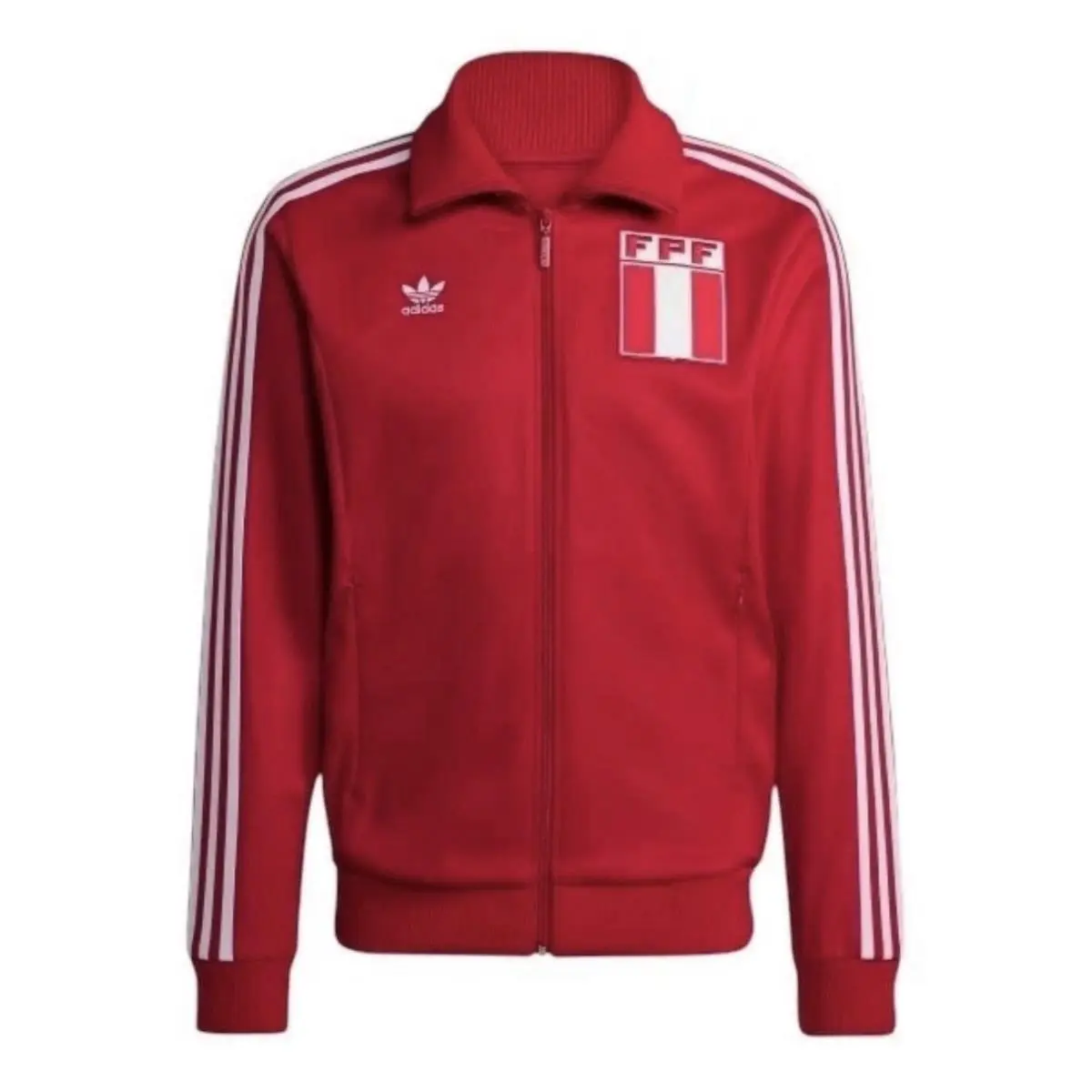 Originals Peru Tracktop Jacket 1978 Red JM7309 Men`s Size 3XL by Adidas