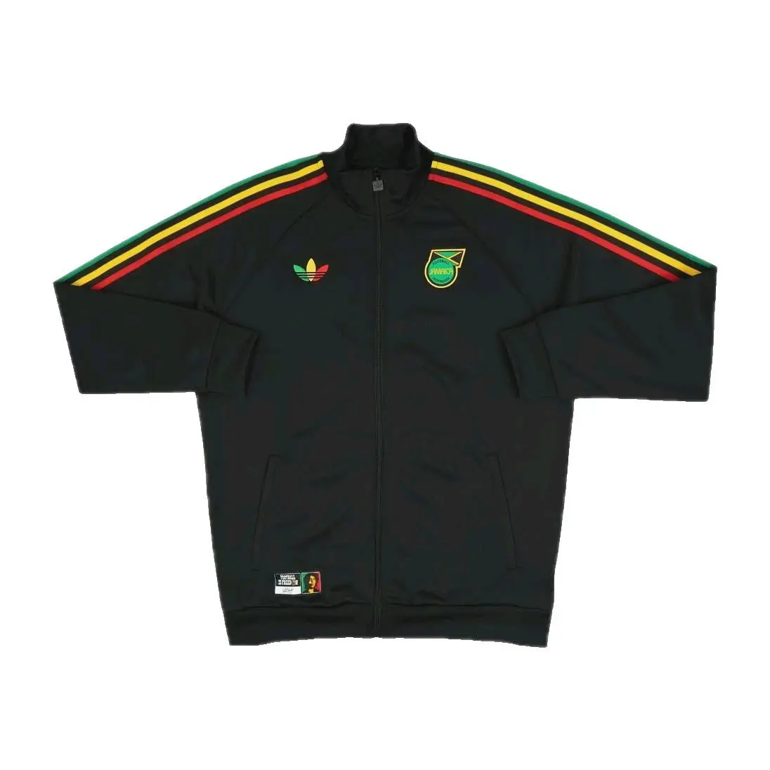 Size Medium -  x Bob Marley x Jamaica - Mens Track Jacket Rasta Reggae by Adidas