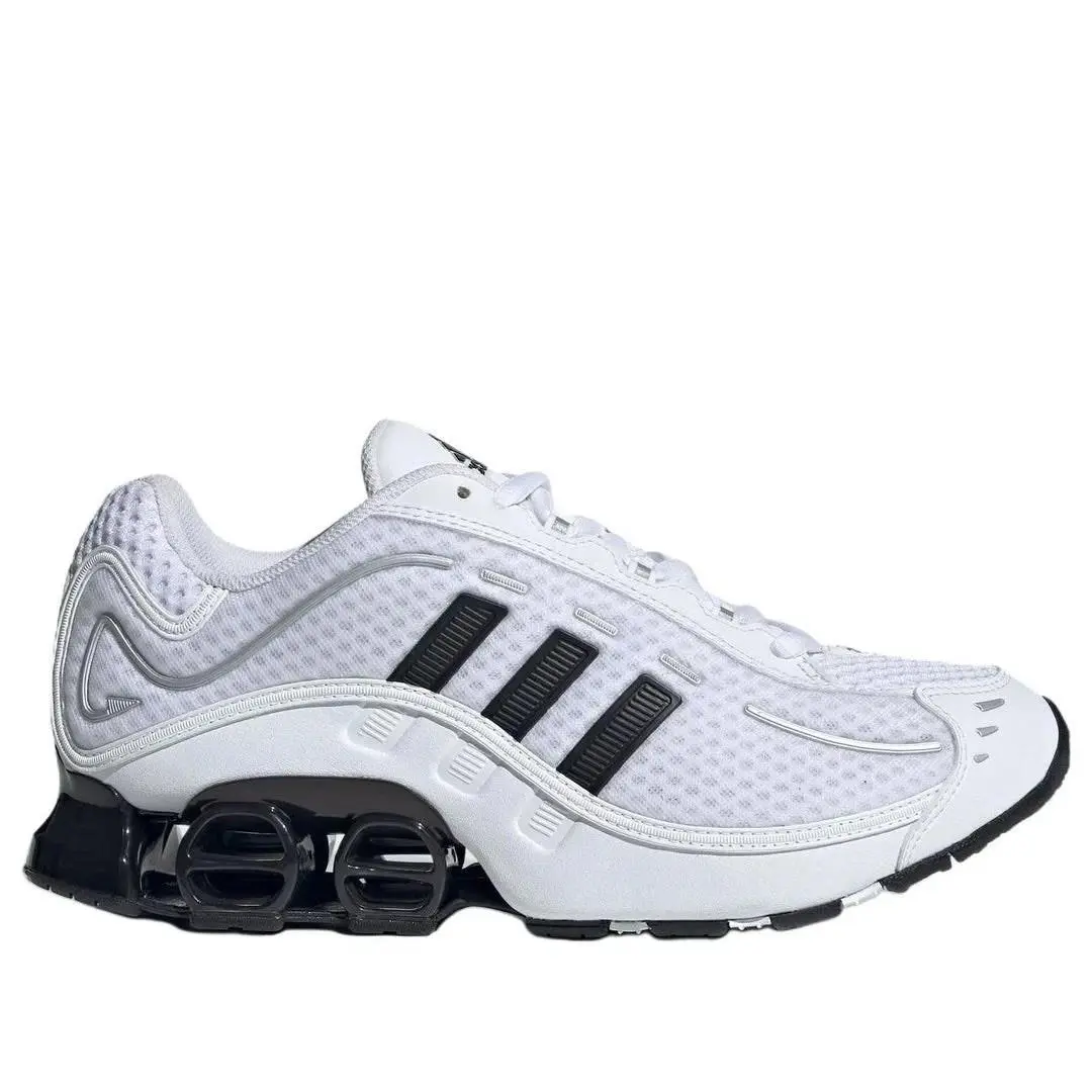 Mens Size 11  Megaride O1 JH5520 White Black Silver Running Shoes Sneakers by Adidas