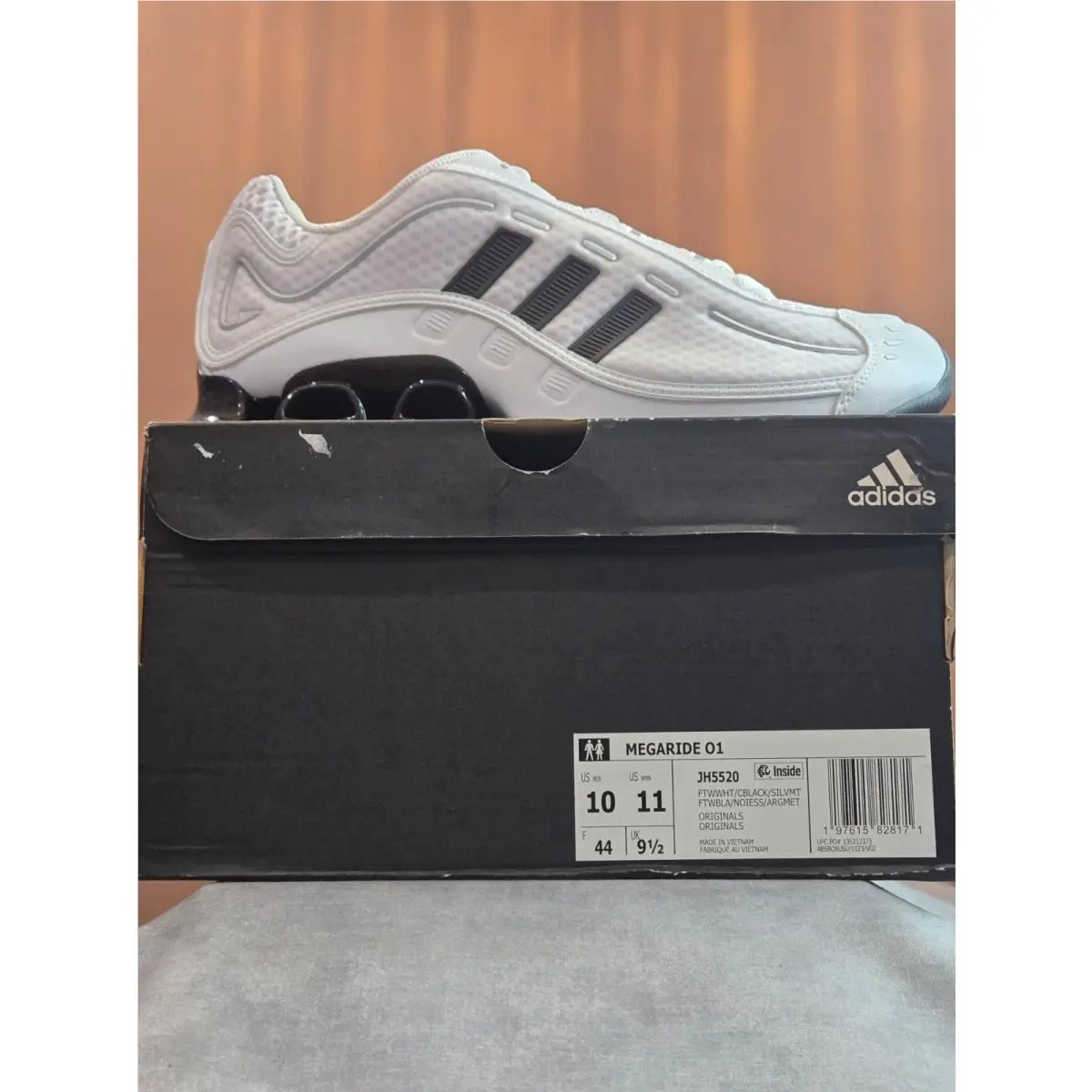Adidas shoes - adidas Megaride O1 Lace Up - JH5520 - White 5