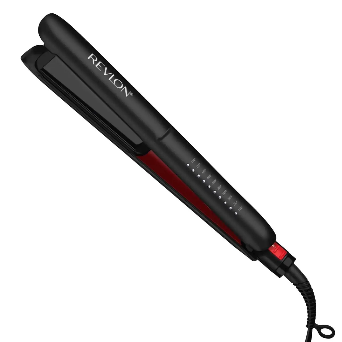 Hair Straightener 1 Inch Flat Iron Coconut Oil Infused Black RVST2211  by Revlon