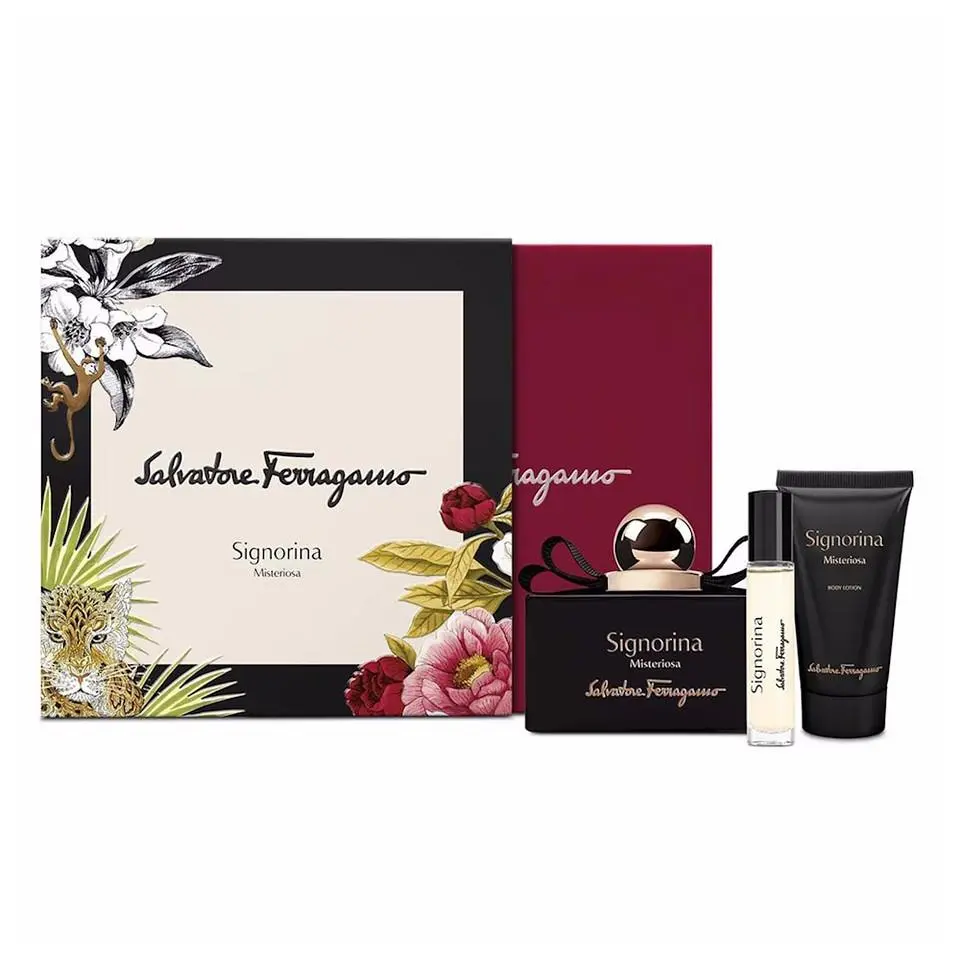 Signorina Misteriosa Eau De Parfum 3 Pc Women`s Gift Set by Salvatore Ferragamo