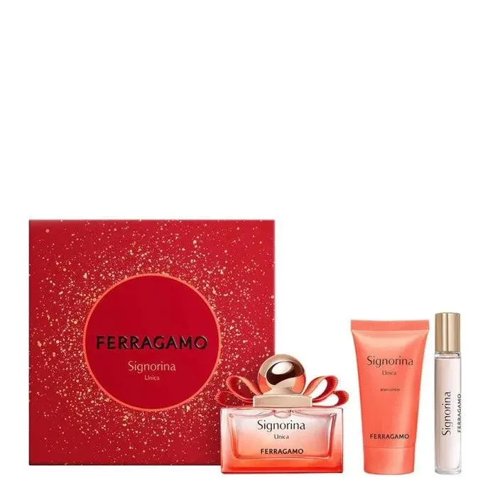 Salvatore Ferragamo Ladies Signorina Unica Gift Set Fragrances 8056860213786