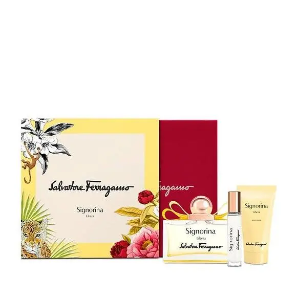 Ladies Signorina Libera Gift Set Fragrances 8052464893454 by Salvatore Ferragamo