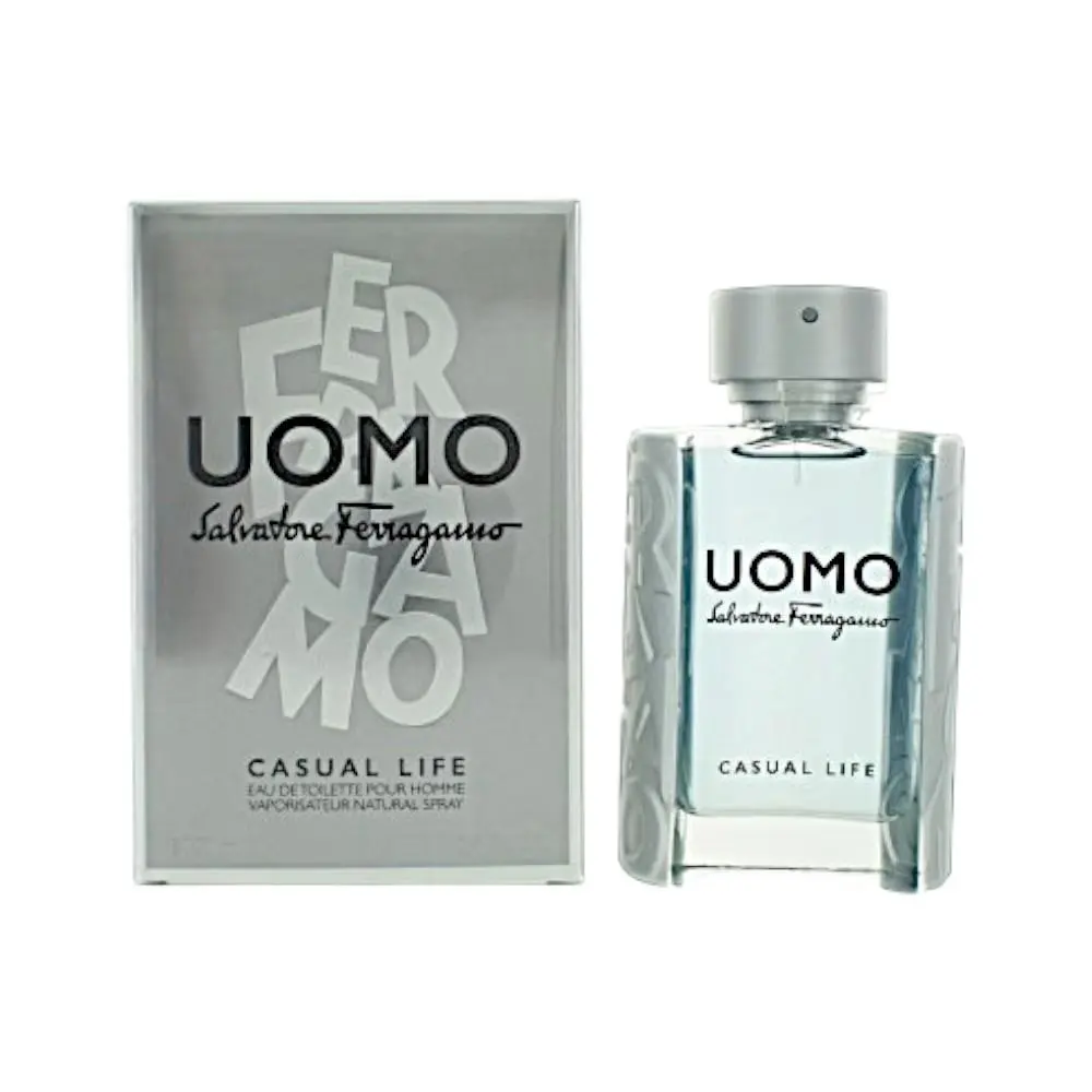 Uomo Casual Life by Salvatore Ferragamo Box For Men 3.4 Oz Eau De Toilette Spray