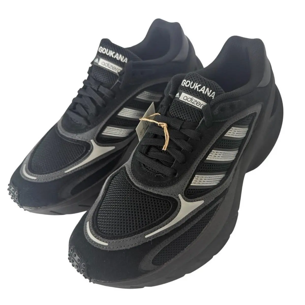 Adidas Unisex`s Adizero Goukana Light Yellow Running Shoes Size 8.5