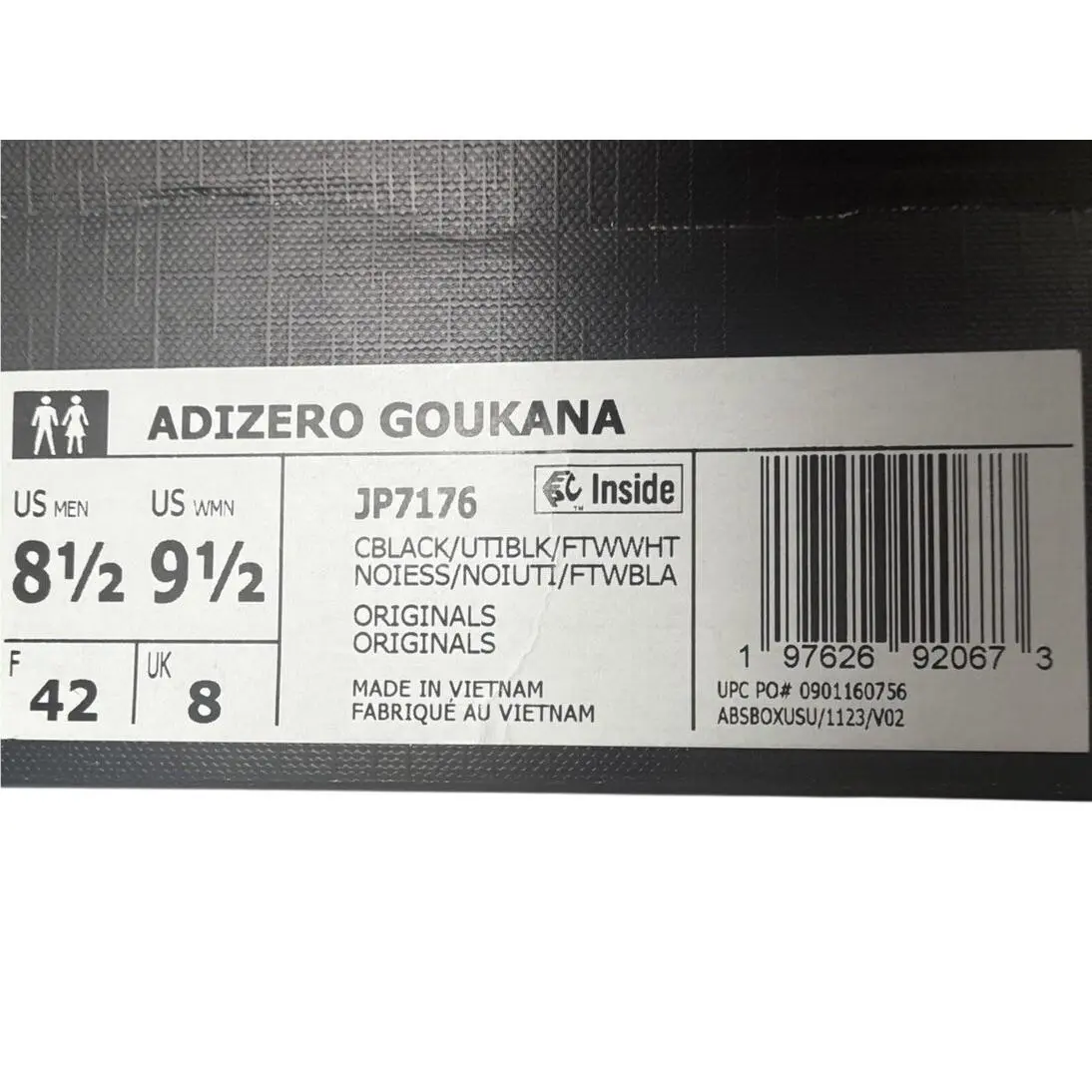 Adidas shoes - adidas Adizero Goukana - Adizero Goukana - JP7176 - Black (UPC: 0197626920673) 7