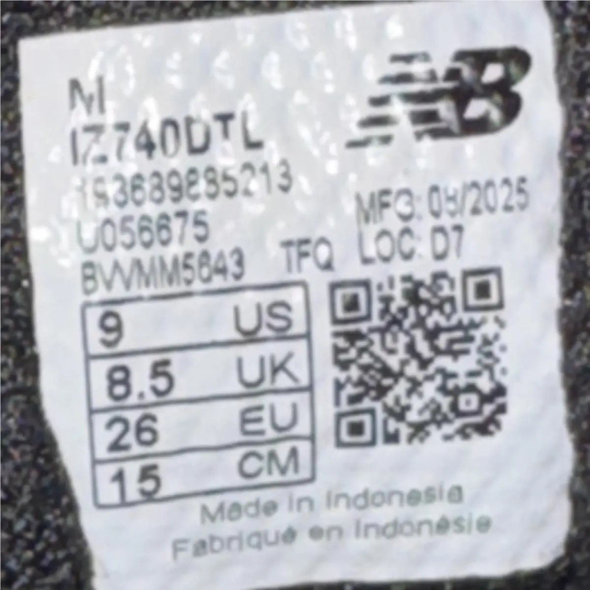 New Balance shoes - 740 - Black (UPC: 198686808178) 4