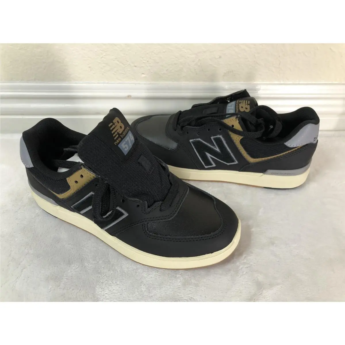 New Balance shoes - Am574blb - Am574blb - Black/Tarnish 8