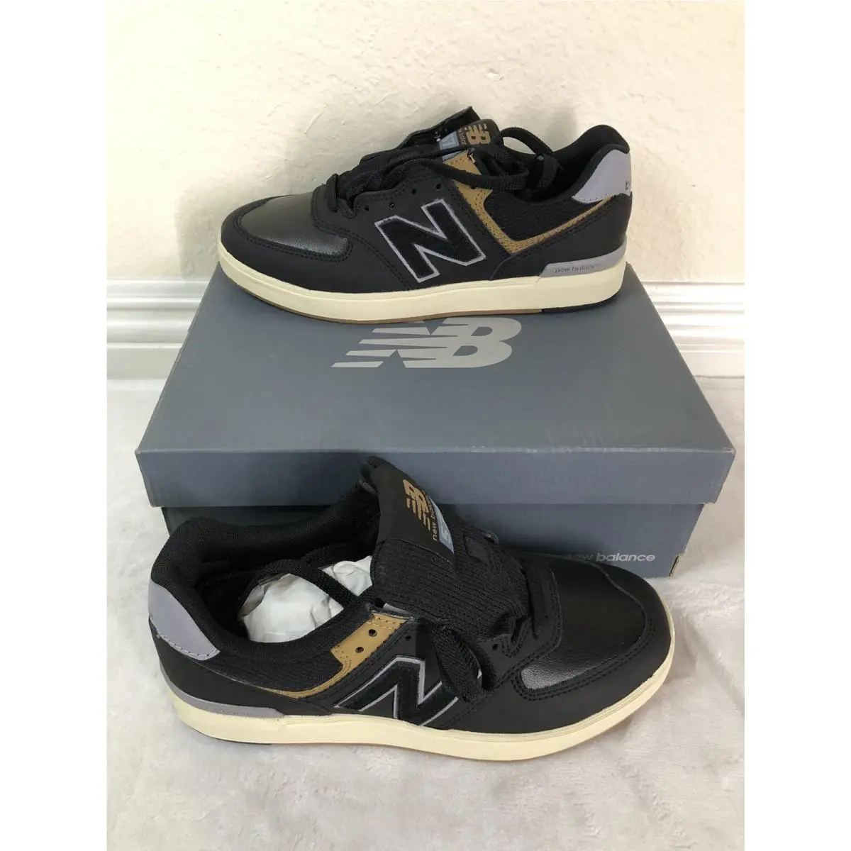 New Balance shoes - Am574blb - Am574blb - Black/Tarnish 9