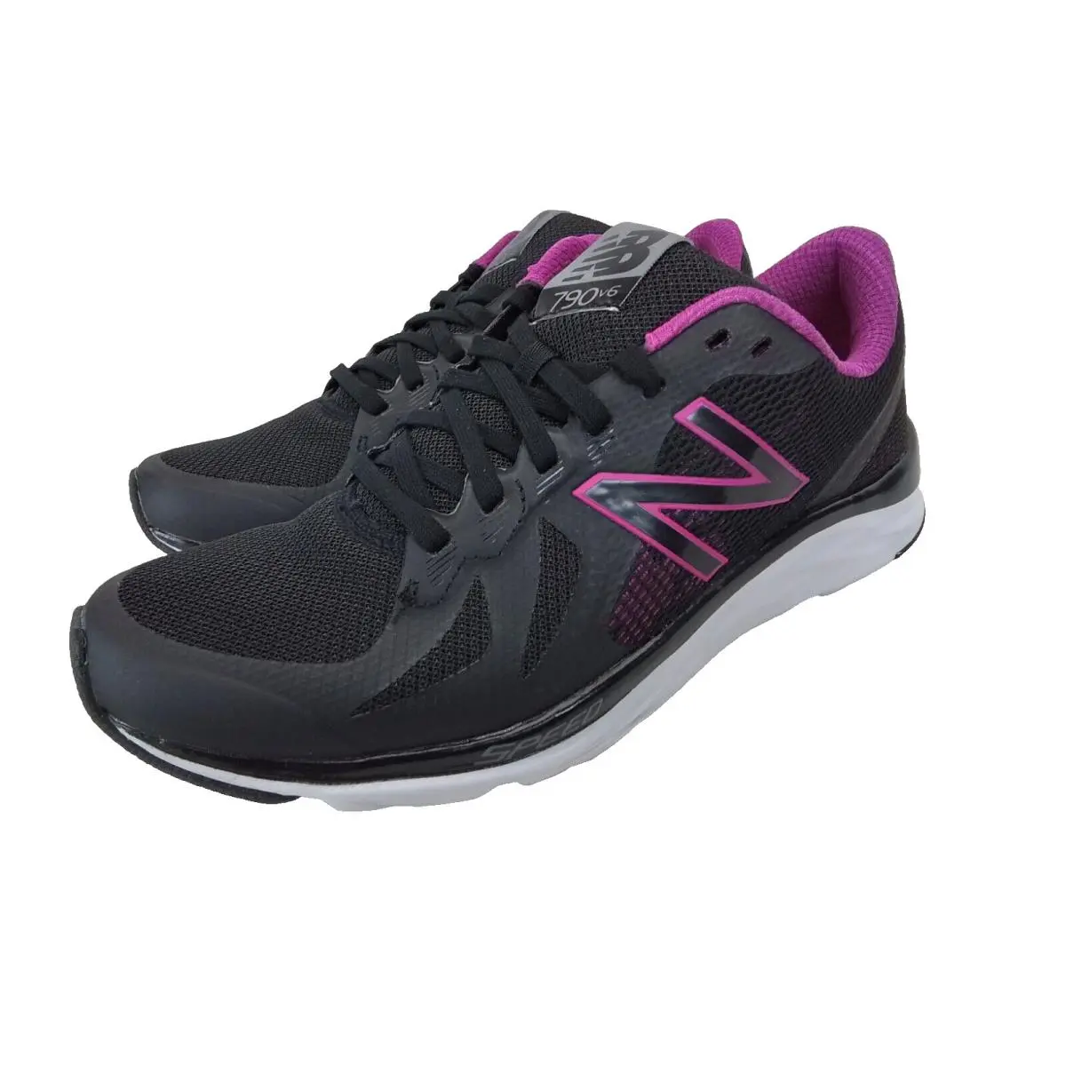 New Balance 790v6 W790LF6 Black/poison Berry Women`s Size 7.5 US