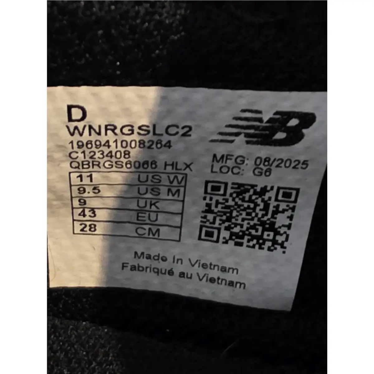 New Balance shoes - DynaSoft Nergize Sport V2 - DynaSoft Nergize Sport - WNRGSLC2 - Black 7