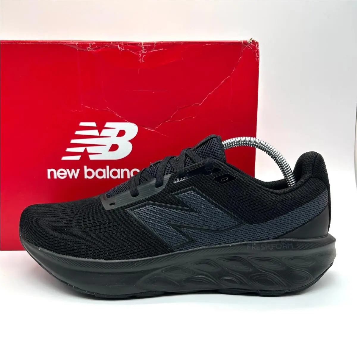 New Balance Fresh Foam 520 v9 Shoes Men 11D Black Black Running Sneakers M520LT9