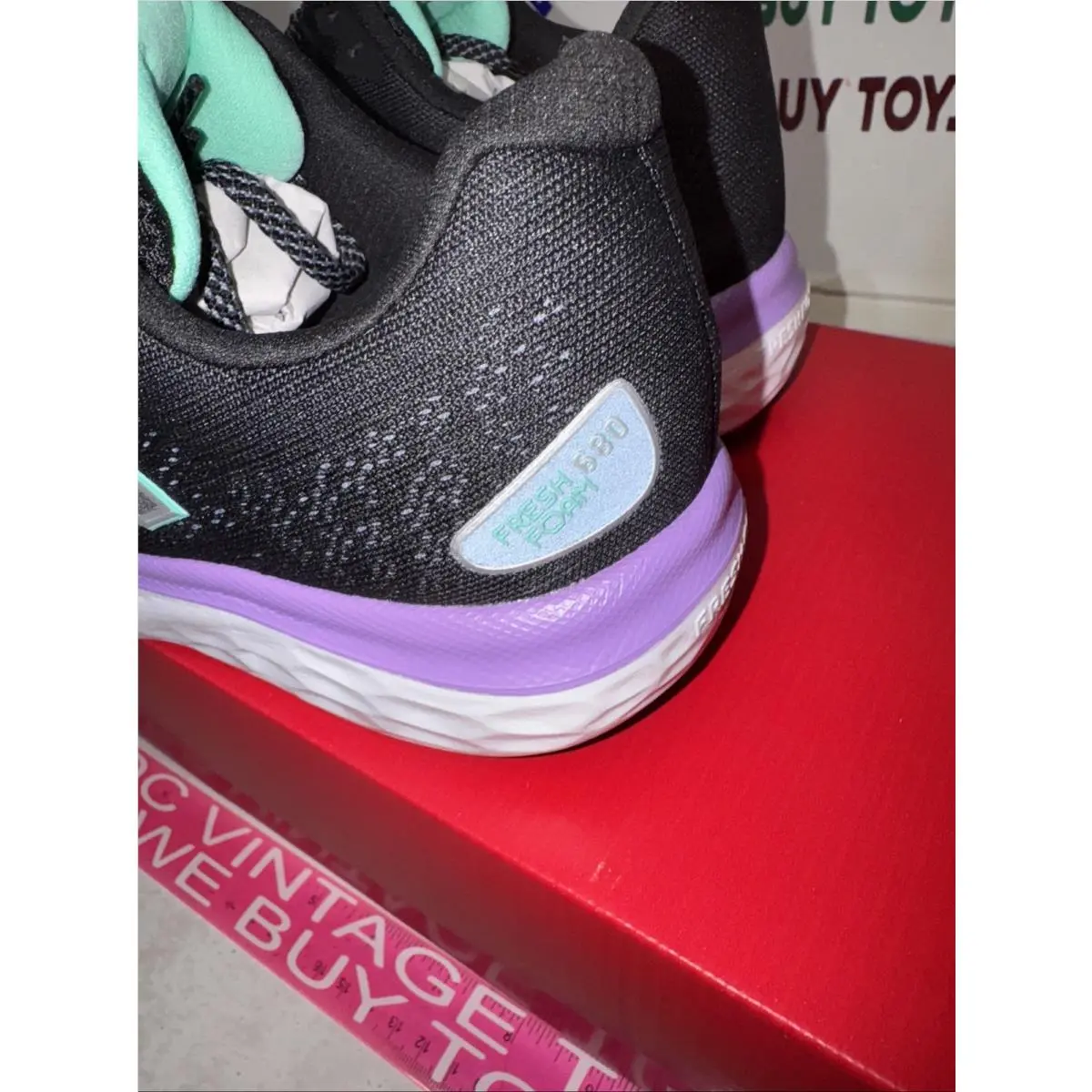 New Balance shoes - New Balance 680 v7 - ARTIC FOX / OUTER SPACE / PARADISE PINK 4