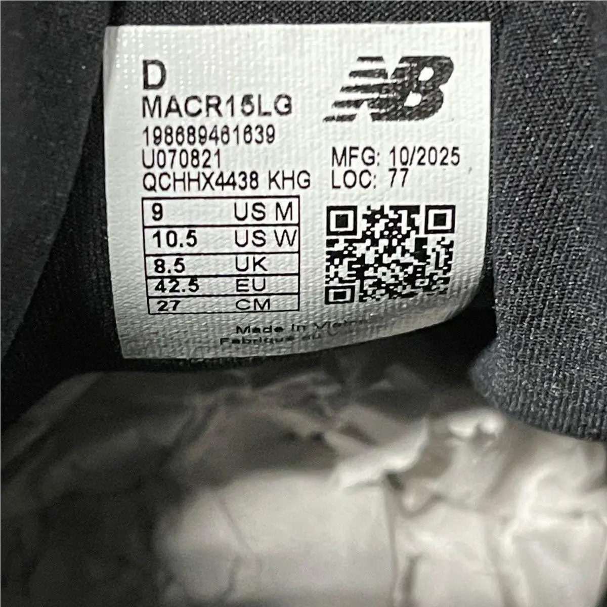 New Balance shoes - vs-195040 - vs-195040 - Black (UPC: 198689461639) 5