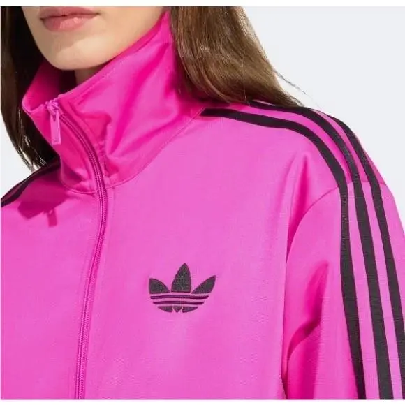 Adidas Originals Firebird Track Top Zip Jacket Lucid Fuchsia Woman’s S JX7866