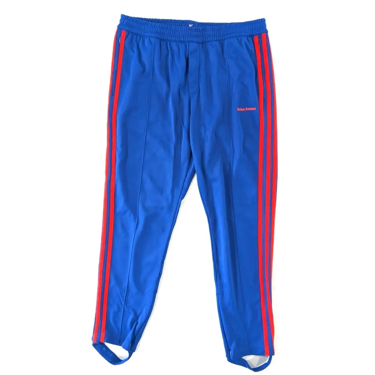 Adidas x Wales Bonner Stirrup Track Pants Royal Blue Orange Size L